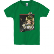 Детская футболка с Октейном из игры Apex Legends