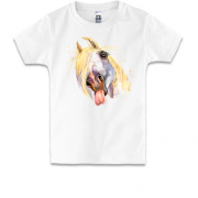 Детская футболка с акварельной лошадью (2)