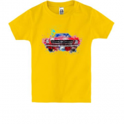 Дитяча футболка з автомобілем "Форд Мустанг"