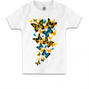 Детская футболка с бабочками (2)