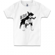 Детская футболка с бультерьером "Bull Terrier"