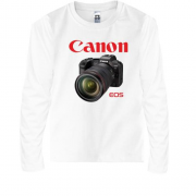 Детская футболка с длинным рукавом Canon EOS R