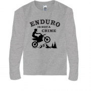 Детская футболка с длинным рукавом Эндуро (Enduro)