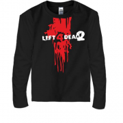 Детская футболка с длинным рукавом Left 4 Dead 2 (кровь из шеи)