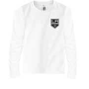 Детская футболка с длинным рукавом Los Angeles Kings (Вышивка)