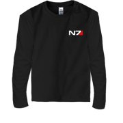 Детская футболка с длинным рукавом N7
