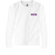 Детская футболка с длинным рукавом New York Rangers (Вышивка)