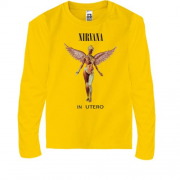 Детская футболка с длинным рукавом Nirvana In Utero