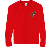Детская футболка с длинным рукавом Phoenix Coyotes (Вышивка)