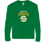 Дитячий лонгслів Seattle SuperSonics
