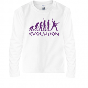 Детская футболка с длинным рукавом True evolution
