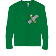 Детская футболка с длинным рукавом "Rick & Morty: Pickle Rick"