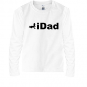 Детская футболка с длинным рукавом iDAD
