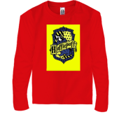Дитячий лонгслів з гербом Hufflepuff (Harry Potter)