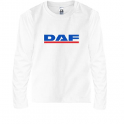 Детская футболка с длинным рукавом с лого DAF