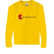 Детская футболка с длинным рукавом с логотипом CD Projekt Red
