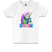 Детская футболка с единорогом "fortnite"