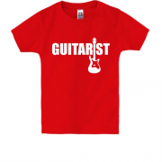 Детская футболка с гитарой "guitarist"