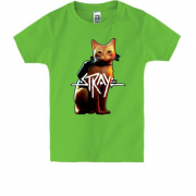 Детская футболка с кошкой "Stray"