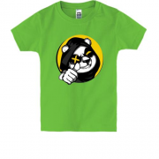 Детская футболка с крутым мишкой "Класс"