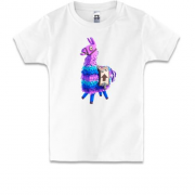 Дитяча футболка з ламой з Fortnite
