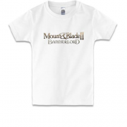 Дитяча футболка з логотипом гри Mount and Blade - Bannerlord