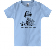 Дитяча футболка з малюком "Слава Україні"