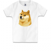 Дитяча футболка з мемом wow doge
