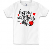 Дитяча футболка з написом Happy Valentine's Day