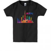 Детская футболка с надписью "Dubai"