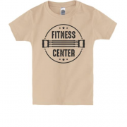 Дитяча футболка з написом "FITNESS CENTER"