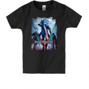 Детская футболка с постером игры Devil May Cry 5