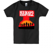 Детская футболка с постером к Red Dead Redemption 2