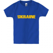 Дитяча футболка з пташкою "Ukraine"