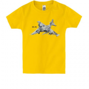 Детская футболка с самолётом СУ 25