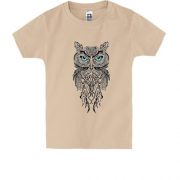 Детская футболка с совой (ловец снов)
