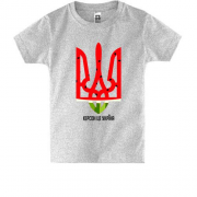Детская футболка с тризубом-арбузом "Херсон - это Украина"