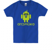 Дитяча футболка з укророботом ANDRIUKO