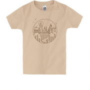 Дитяча футболка із замком Хогвартс із "Гаррі Поттер"