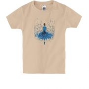 Дитяча футболка «Бабочка-балерина»