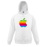Детская худи Apple (радуга)