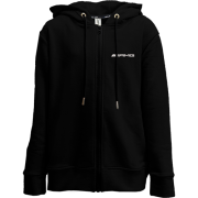 Детская худи на молнии AMG logo (Вышивка)