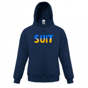 Дитяча толстовка Suit (жовто-блакитний)