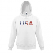 Детская толстовка с надписью "USA"