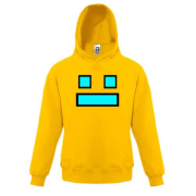 Детская толстовка «Geometry Dash Smile»