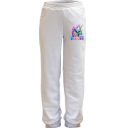 Дитячі трикотажні штани з єдинорогом "fortnite"