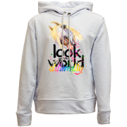 Дитячій худі без флісу Look at the world differently з конем