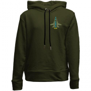 Детский худи без флиса UA Air Force ART (Вышивка)