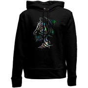 Дитячій худі без флісу з силуетом тигра (Н)