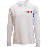 Дитячий лонгслів поло Canon